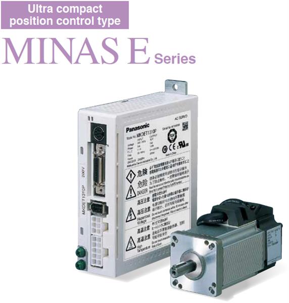 AC Servo Motor & Driver MINAS E Series