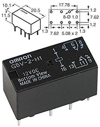 SIGNAL RELAY OMRON – G3VM, G5V Series